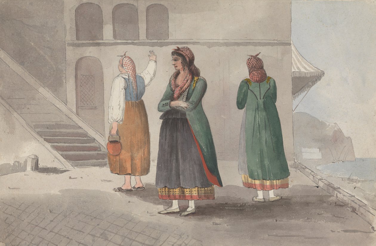 Jelmez Procida-Nápolyban alkotó: Isaac Weld