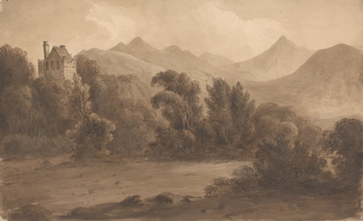 Dunloh kastély, Killarney, Írország alkotó: Isaac Weld