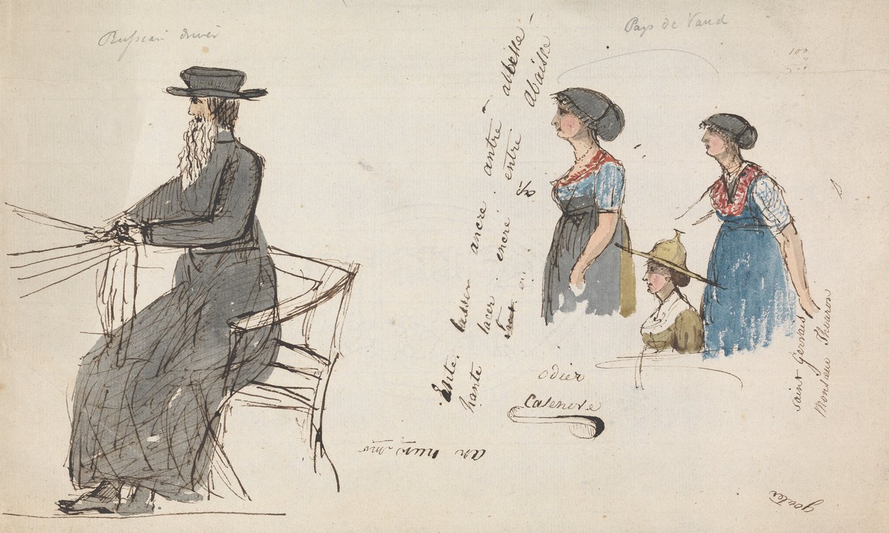 Orosz sofőr és Pays de Vaud alkotó: Isaac Weld