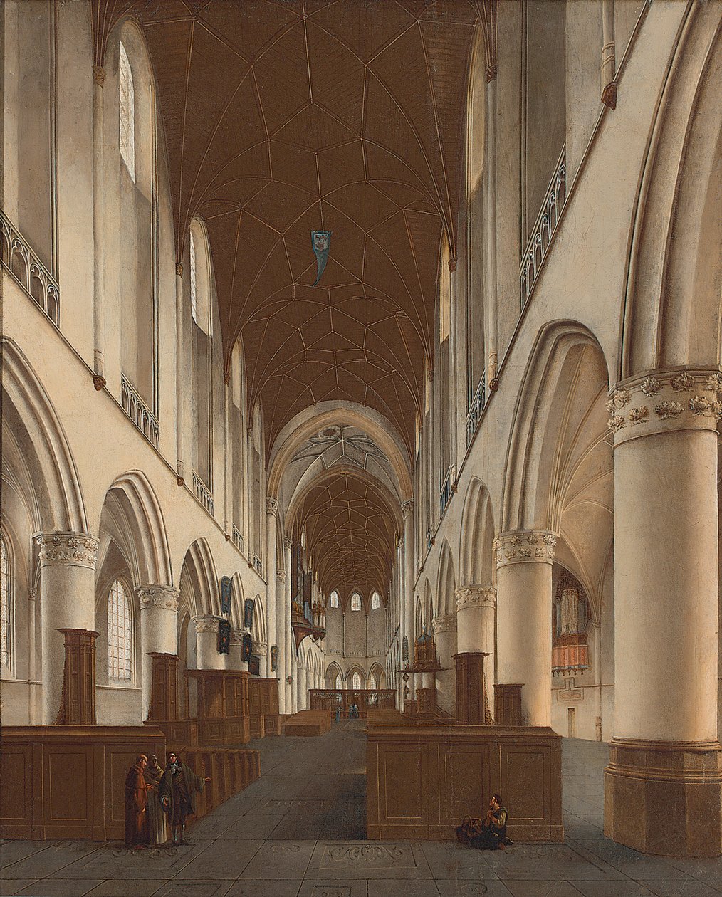A Szent Bavo-templom Haarlemben alkotó: Isaac van Nickele
