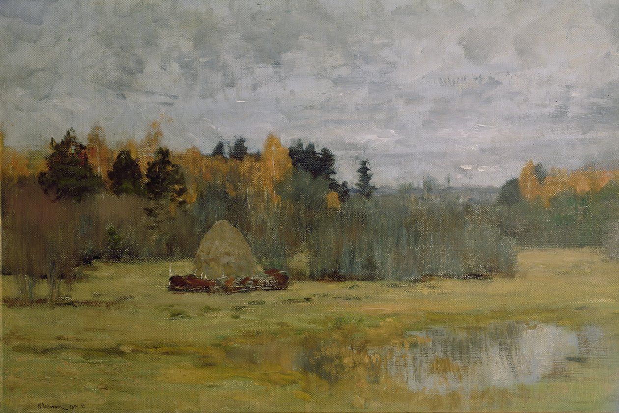 Késő ősz, 1894-98 alkotó: Isaak Ilyich Levitan
