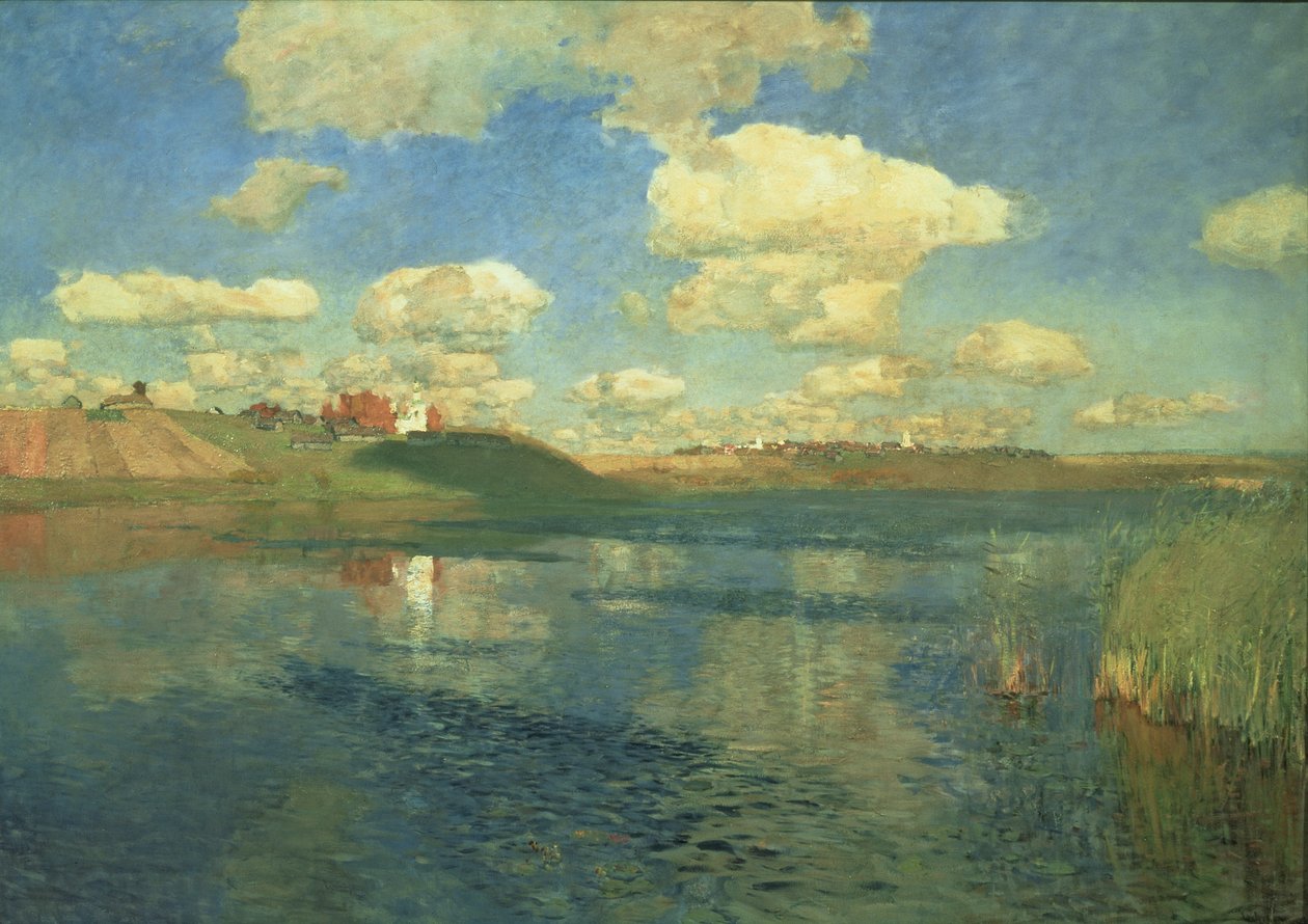 A tó, vagy Oroszország, 1900 alkotó: Isaak Ilyich Levitan