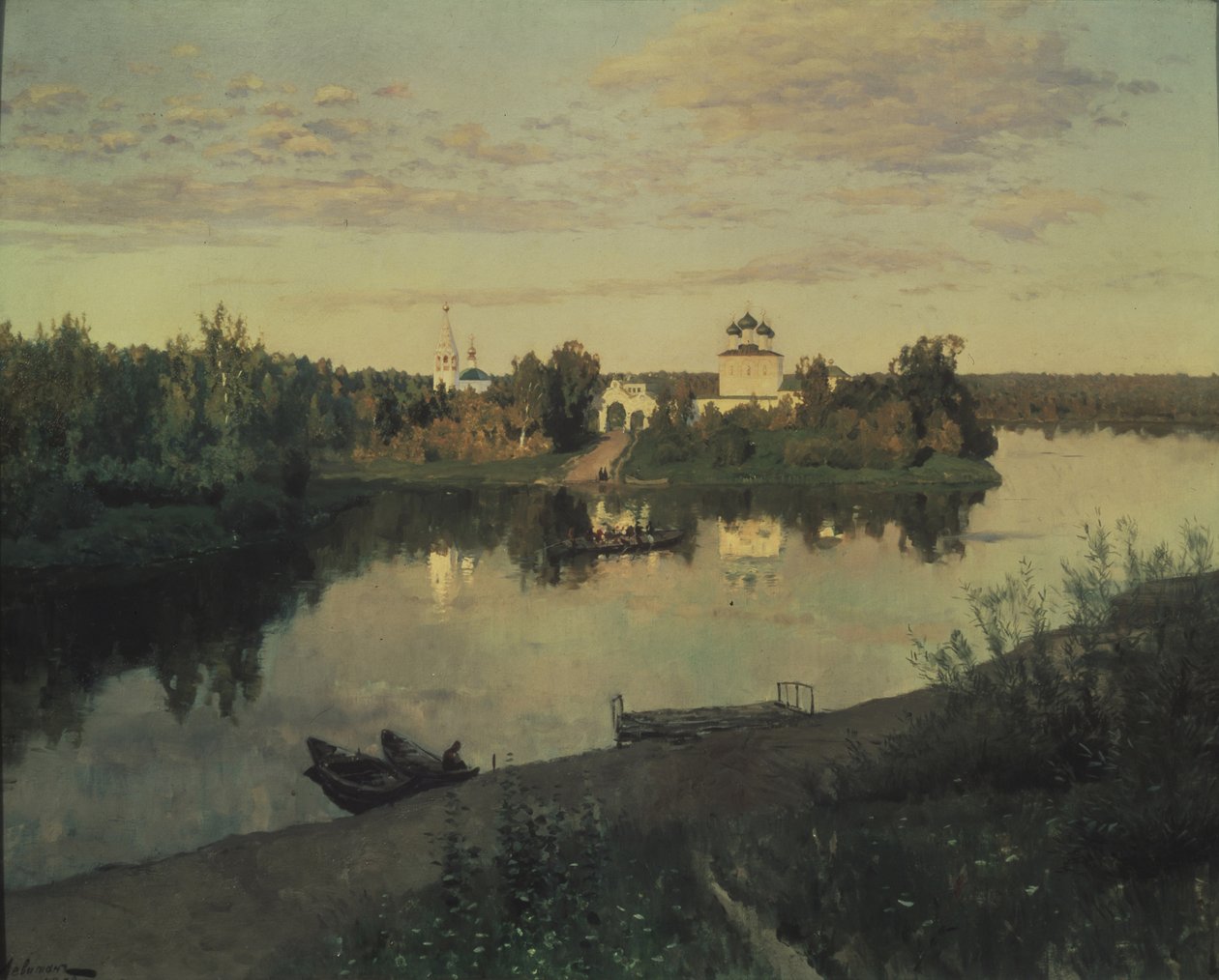 Az esti csengetés, 1892 alkotó: Isaak Ilyich Levitan