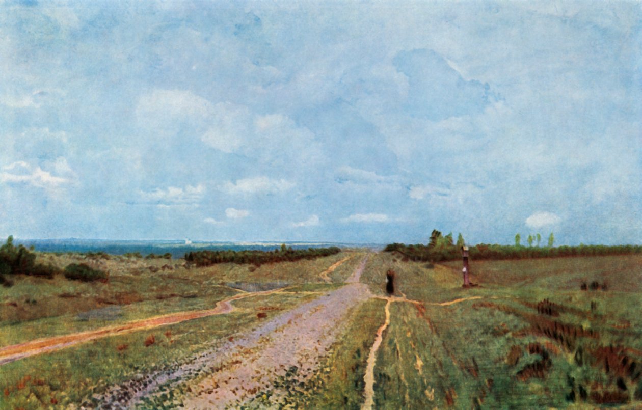 Vladimirka, 1892, 1965. alkotó: Isaak Ilyich Levitan
