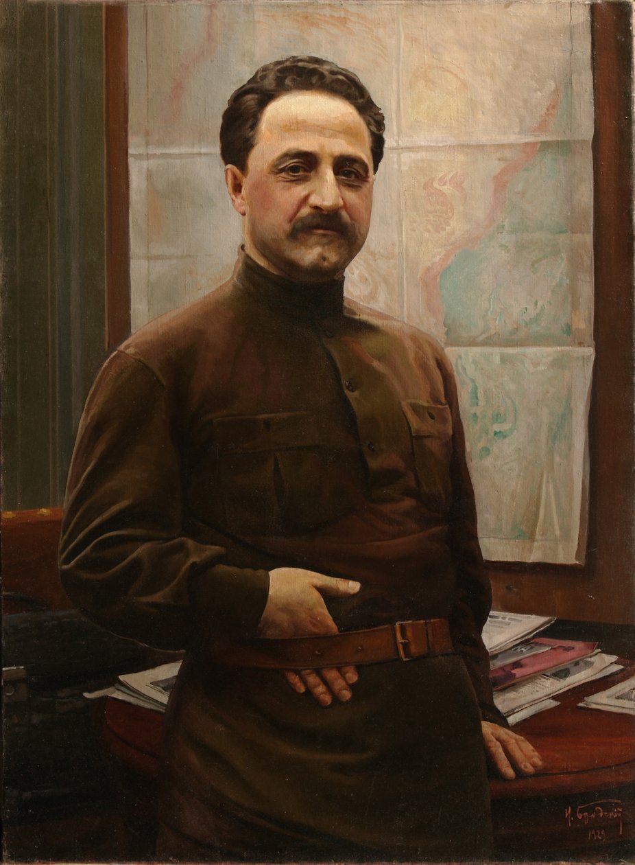Grigorij Sergo Ordzhonikidze portréja 18861937, 1929 alkotó: Isaak Israilevich Brodsky
