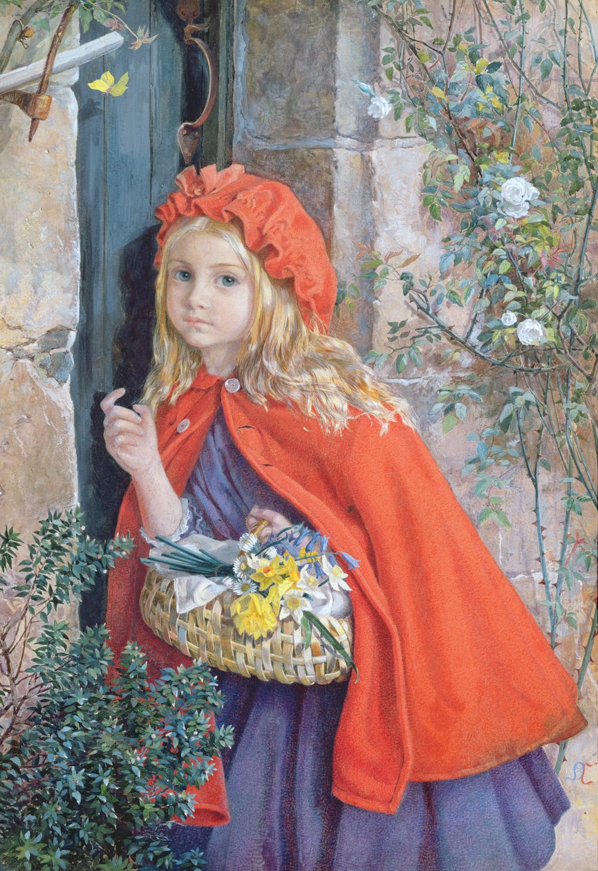 Piroska, 1862 (wc és gouache papíron) alkotó: Isabel Oakley Naftel