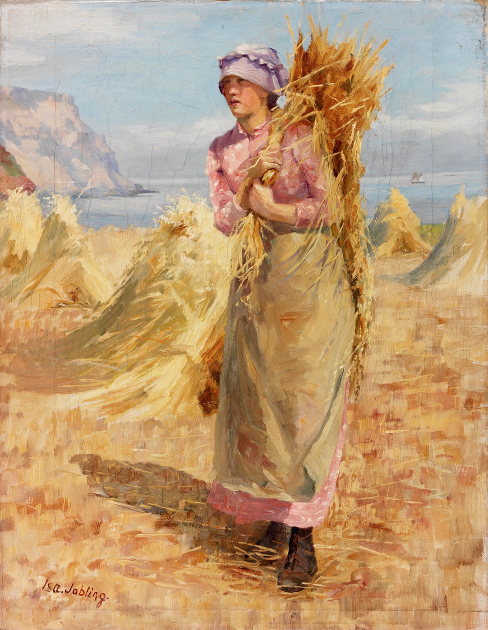Szénaverés, 1893-1900 alkotó: Isabella Jobling