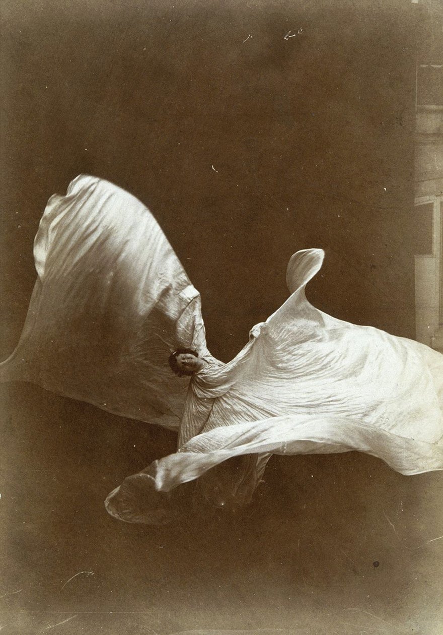 Loie Fuller A fehér táncban, 1897 alkotó: Isaiah West Taber