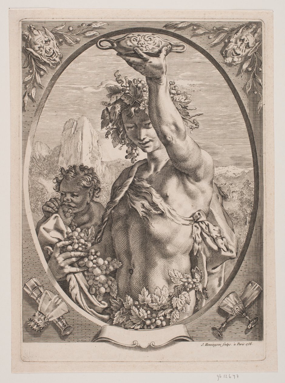 Bacchus alkotó: Isak Henningsen