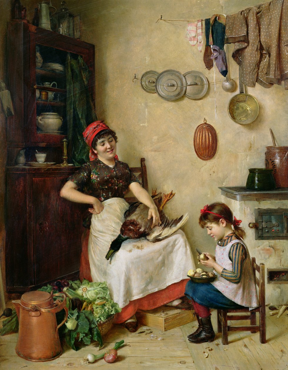 Egy segítő kéz (panel) alkotó: Isidor Kaufmann
