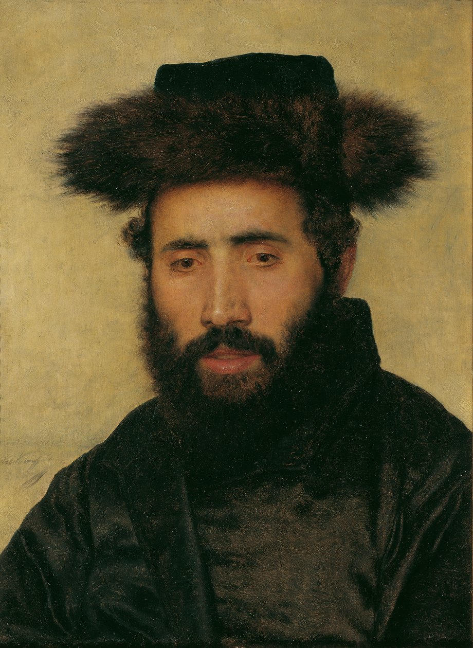 Felső-magyarországi rabbi alkotó: Isidor Kaufmann