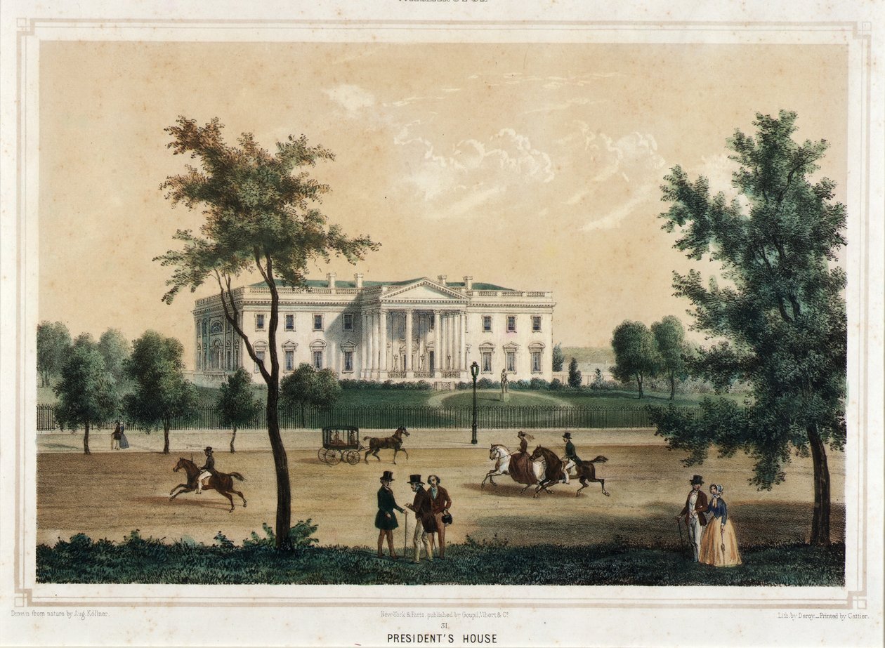 Washington-elnöki ház alkotó: Isidore Laurent Deroy