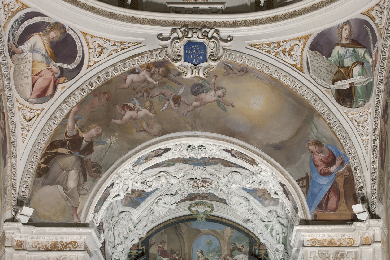 Angyali üdvözlet, 1634 alkotó: Isidoro Bianchi