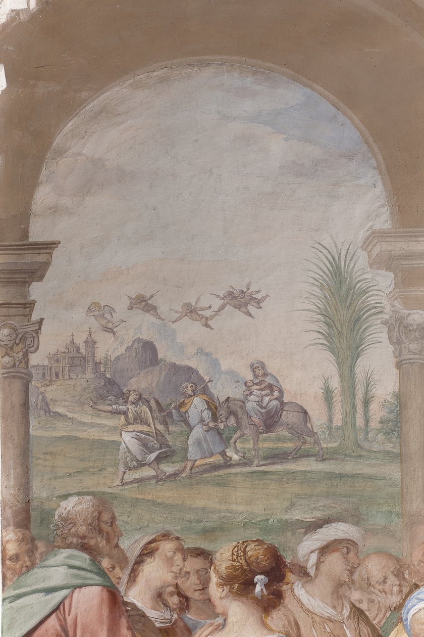 Részlet: Jézus bemutatása a templomban, 1623-34 alkotó: Isidoro Bianchi