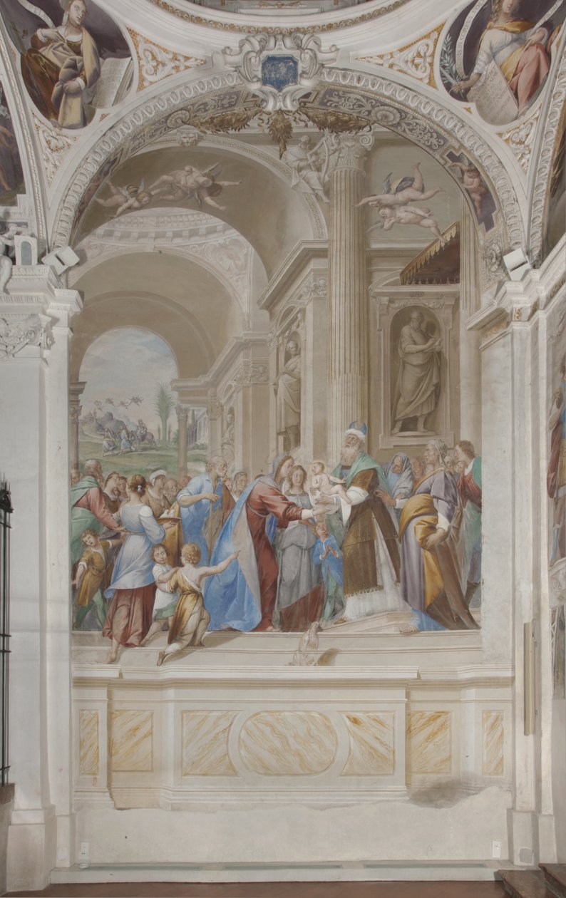 Jézus bemutatása a templomban, 1623-34 alkotó: Isidoro Bianchi