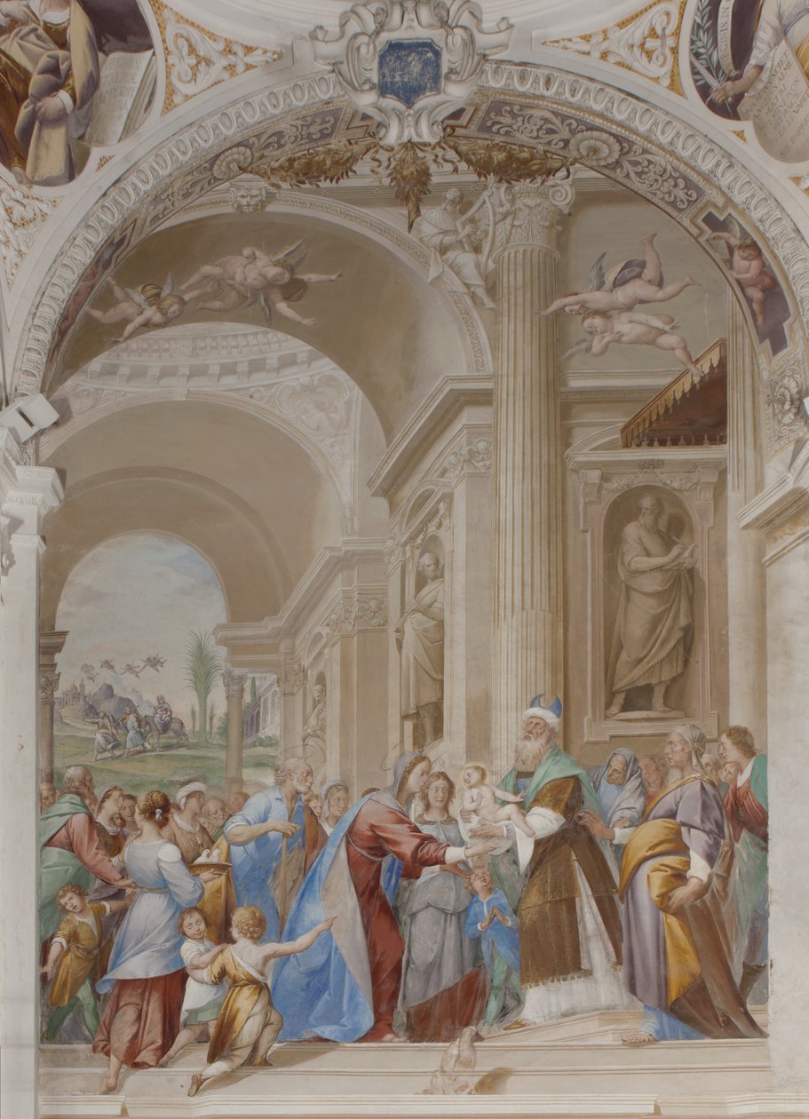 Jézus bemutatása a templomban, 1623-34 alkotó: Isidoro Bianchi