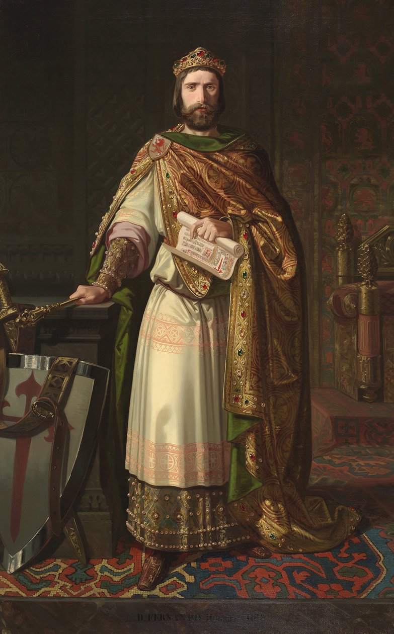 Leoni Ferdinánd portréja alkotó: Isidoro Lozano