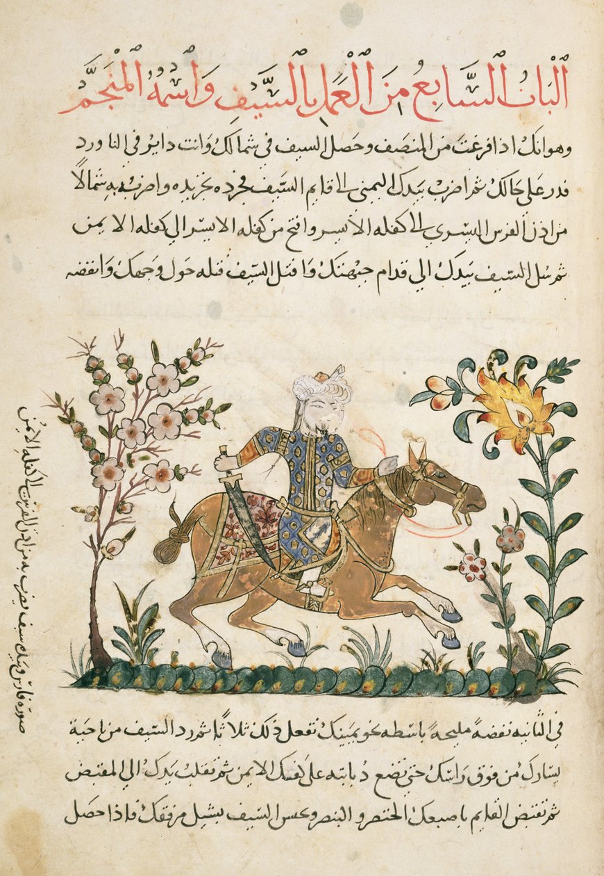 Ad 18866 F.125 lovassági roham a "Nihayat Al-School"-tól alkotó: Islamic School