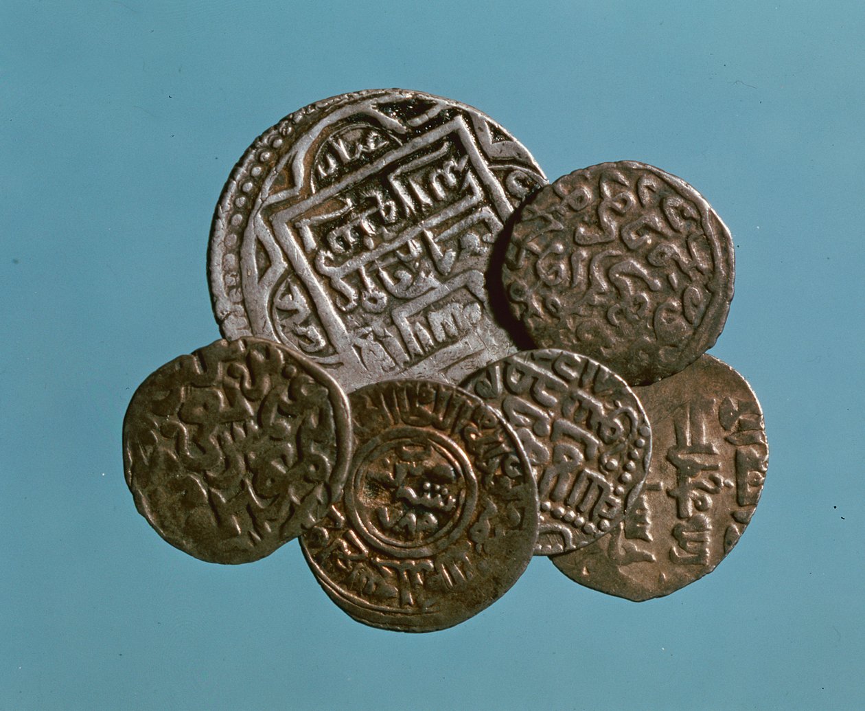 Érmék a Timurid-korszakból, 1370-1505 (fém) alkotó: Islamic School