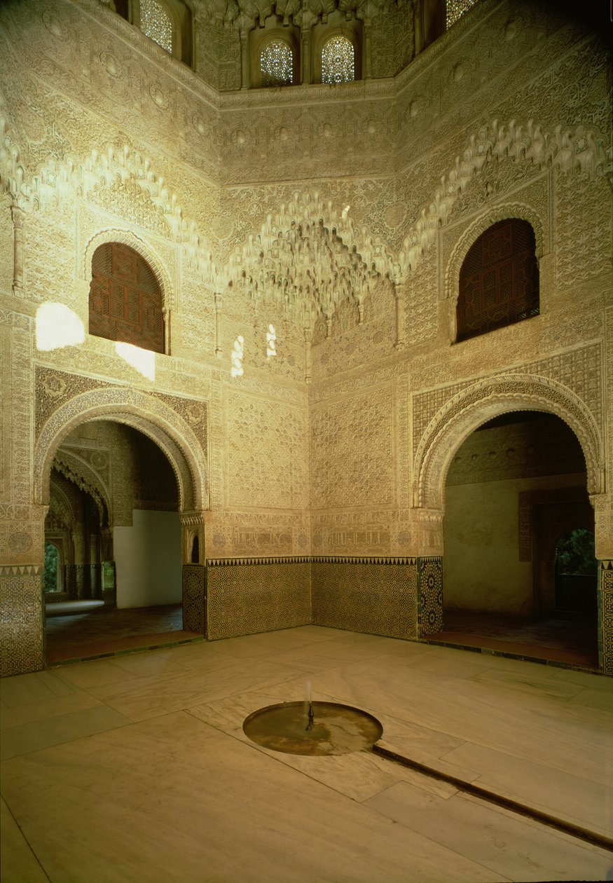A két nővér szobája (Sala de las Dos Hermanas) 14. század alkotó: Islamic School