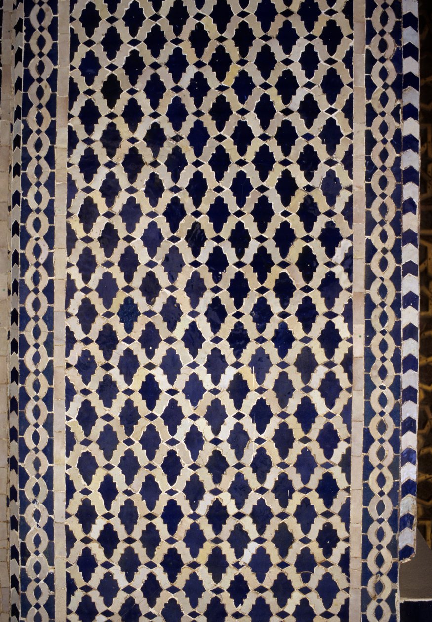 csempézett fal (kerámia) alkotó: Islamic School