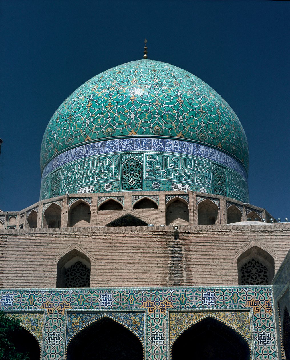 Kilátás a Shah-mecsetre (más néven Imam mecset) alkotó: Islamic School