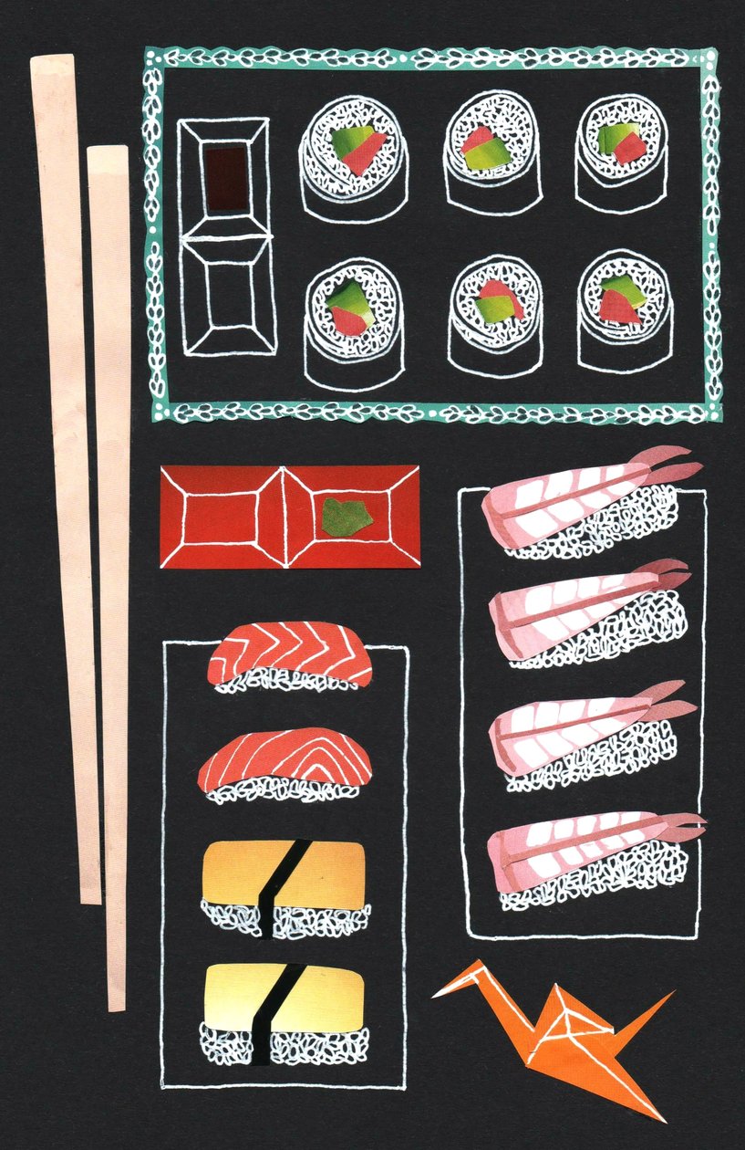 Sushi, 2014 alkotó: Isobel Barber