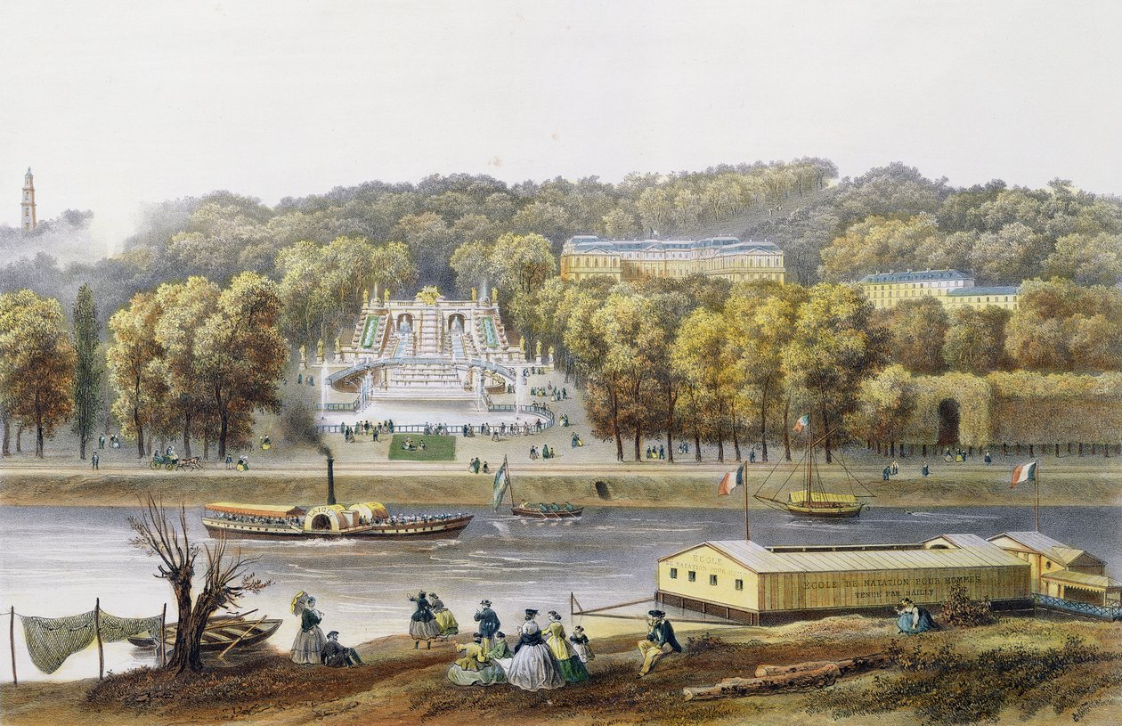 A Saint-Cloud-i kastély és park alkotó: Isodore Laurent Deroy