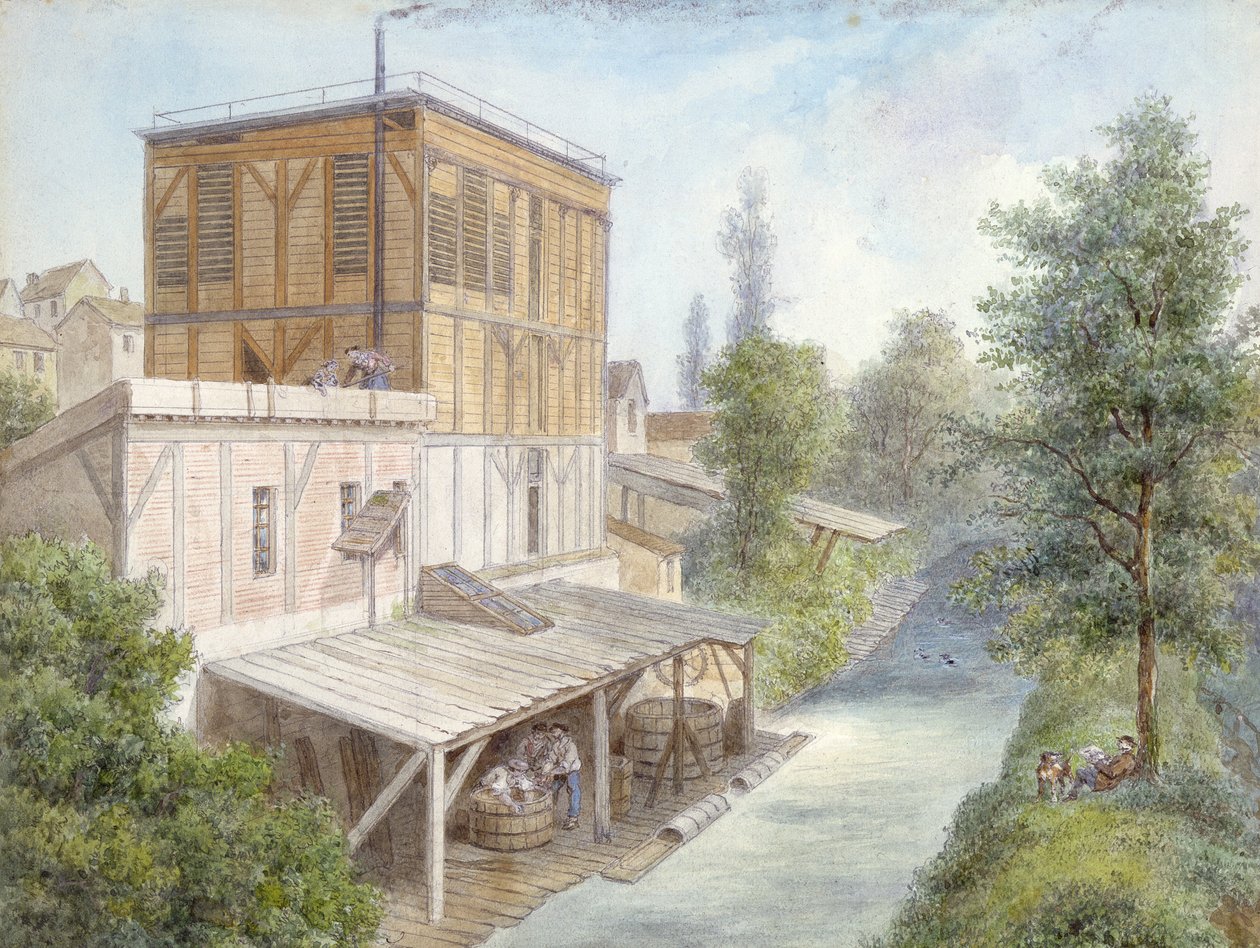 A Bievre Gentilly-nél, 1865 alkotó: Isodore Laurent Deroy