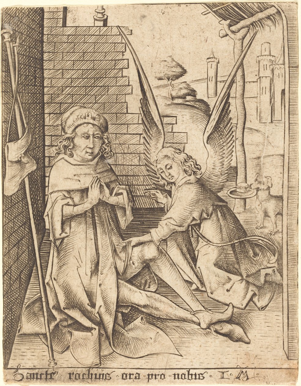 Saint-Roch alkotó: Israhel van Meckenem