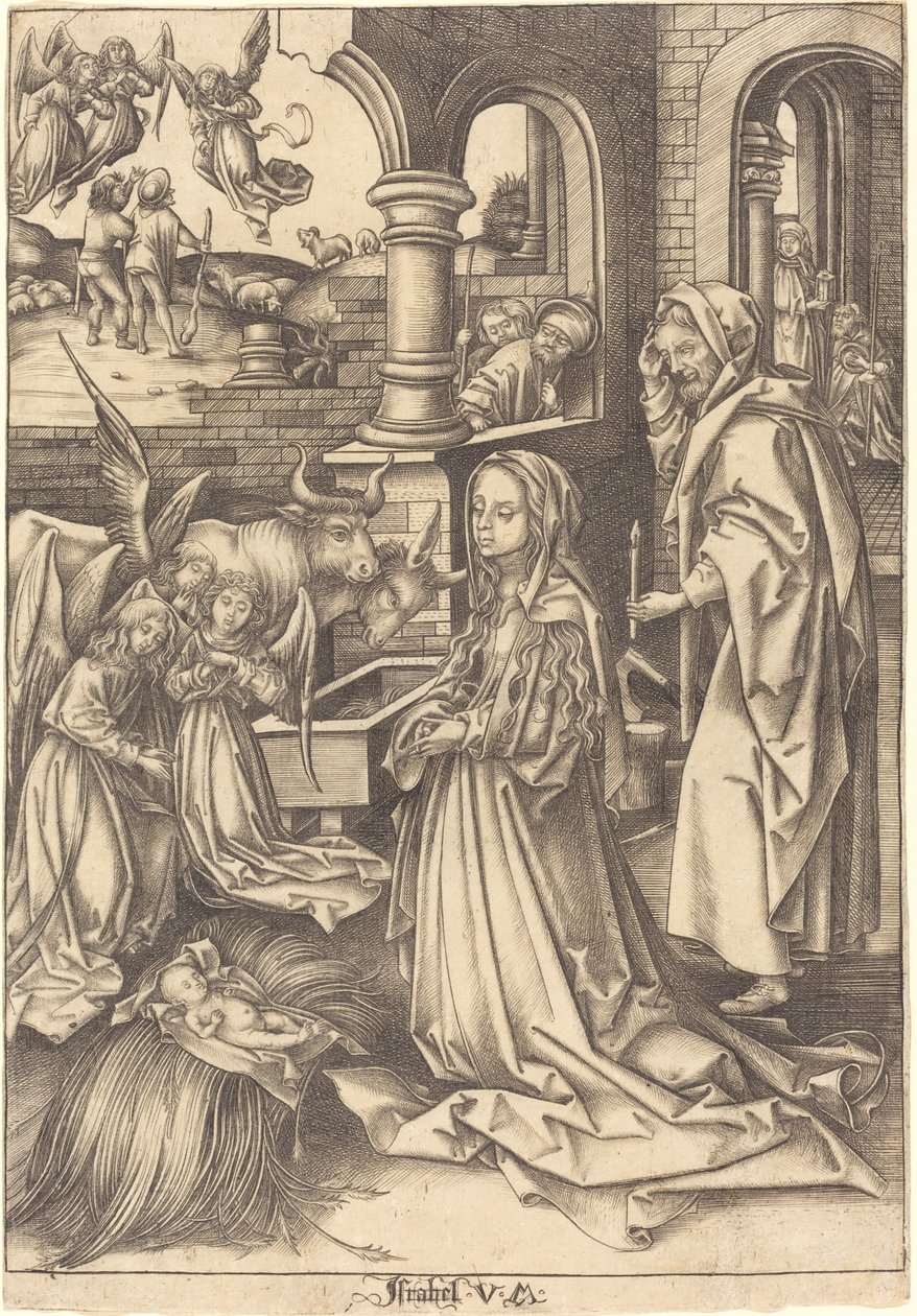 A betlehemes, c. 14901500. alkotó: Israhel van Meckenem