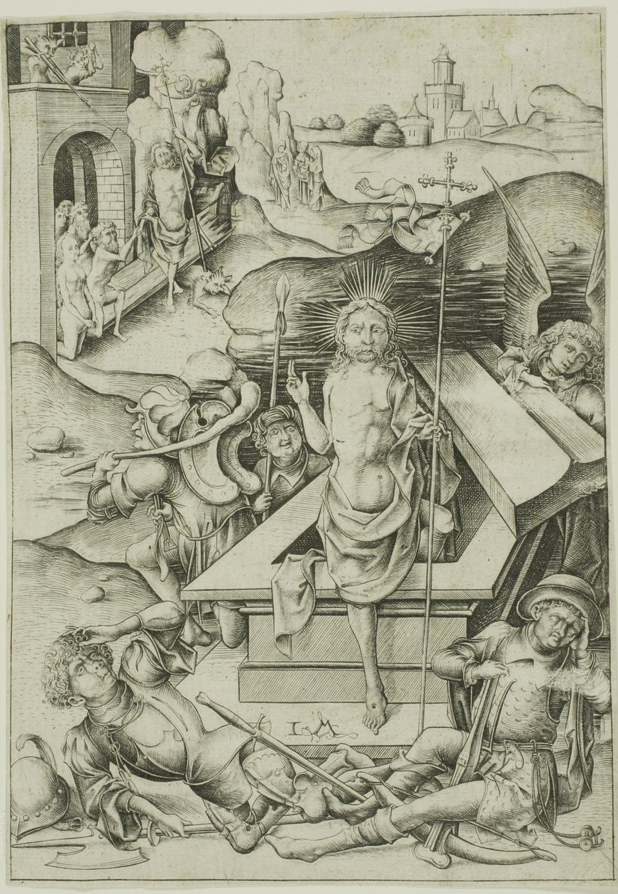 A feltámadás alkotó: Israhel van Meckenem the younger