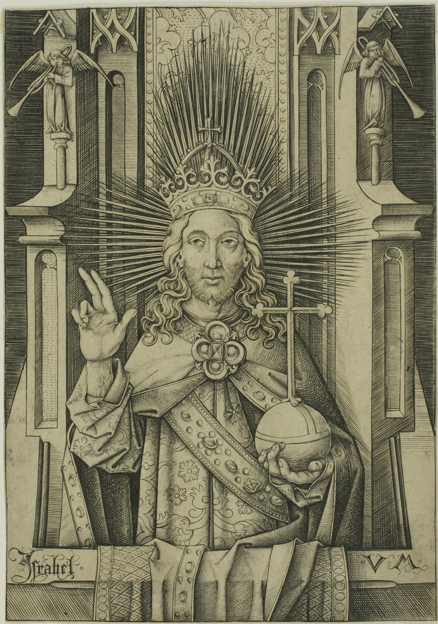 A Megváltó alkotó: Israhel van Meckenem the younger