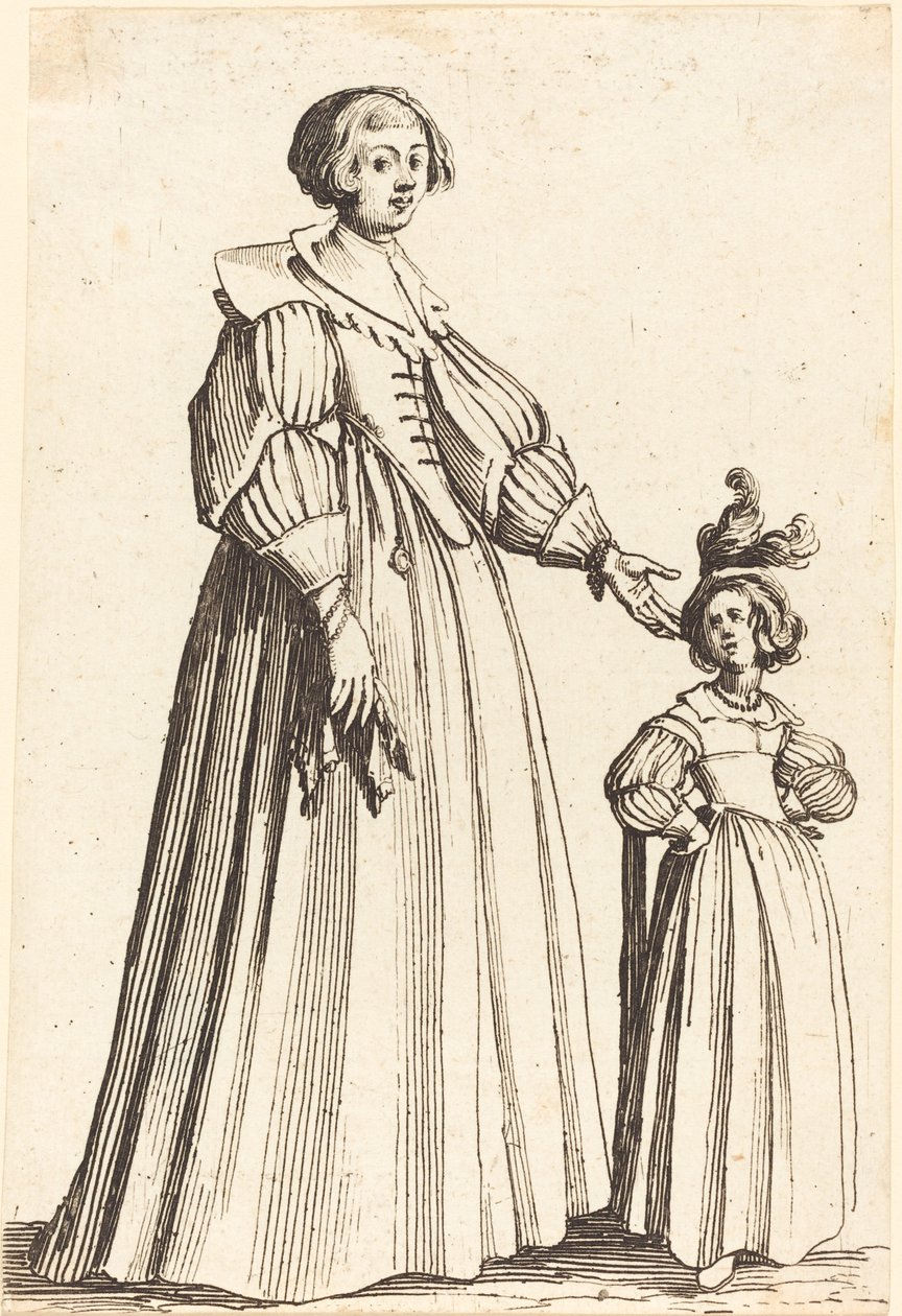 Catherine Kuttinger, Callot felesége alkotó: Israël Henriet