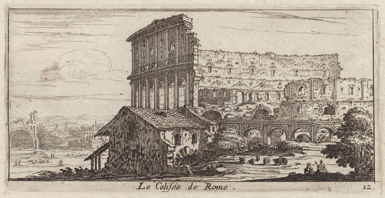 A római Colosseum alkotó: Israël Silvestre