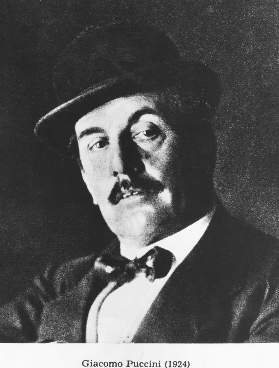 Giacomo Puccini (1858-1924) 1924 (fénykép) alkotó: Italian Photographer