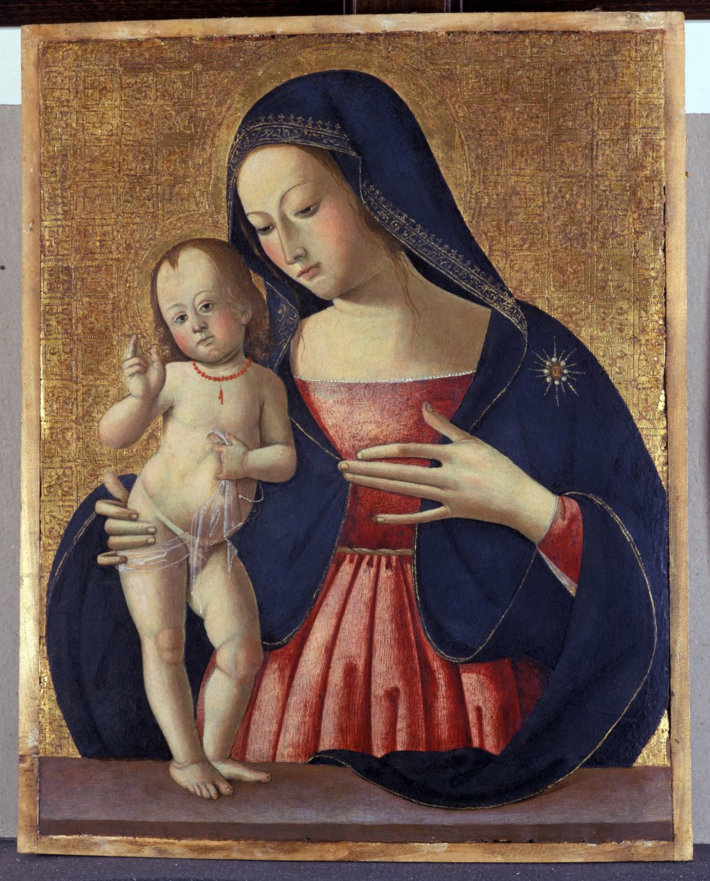 Madonna és gyermek, 1500 körül (tempera nyárfán) alkotó: Italian School