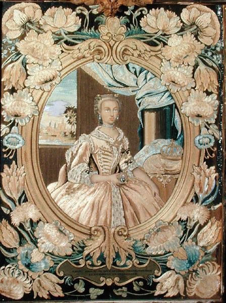 Maria Amalia szászországi portréja (1724-60) (lásd 186987) alkotó: Italian School