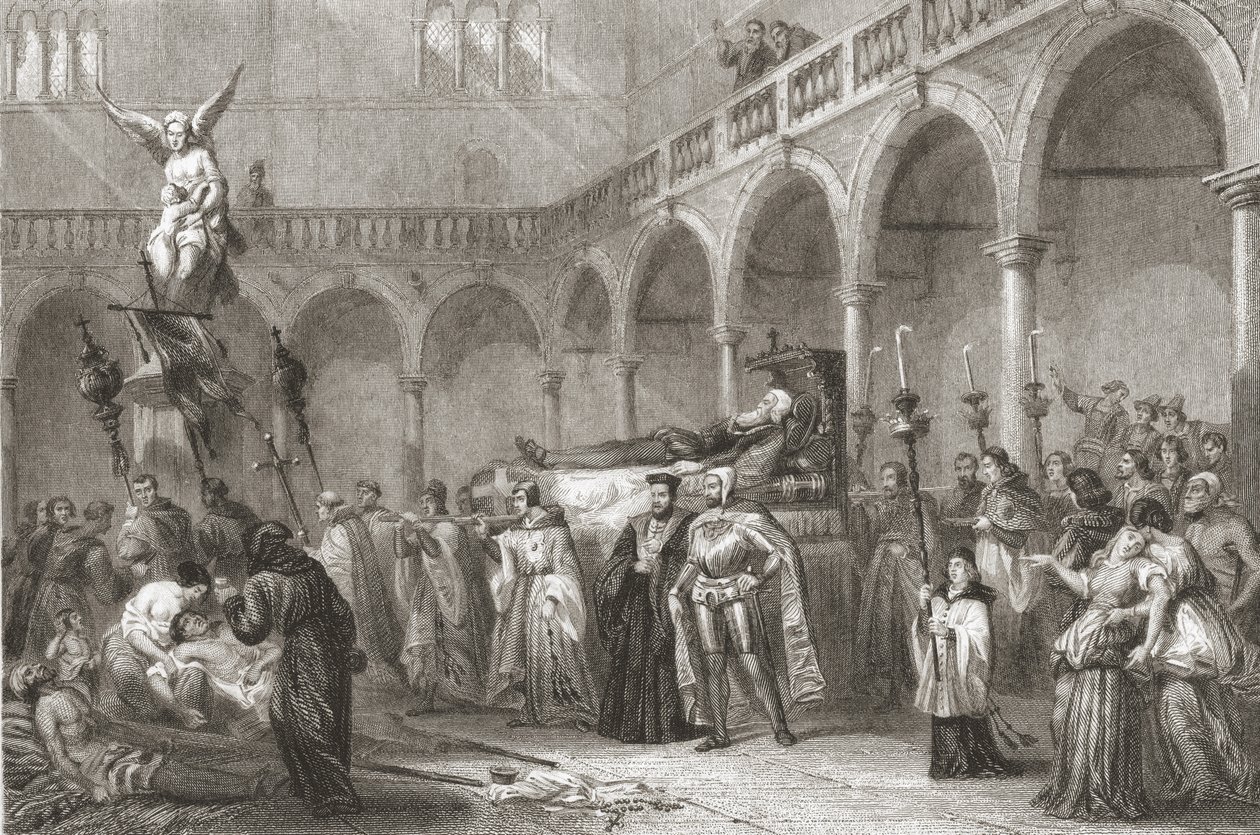 Tizianus temetése (1488-1576 körül) alkotó: Italian School
