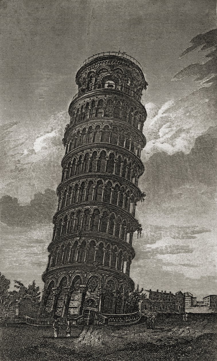 A pisai ferde torony alkotó: Italian School