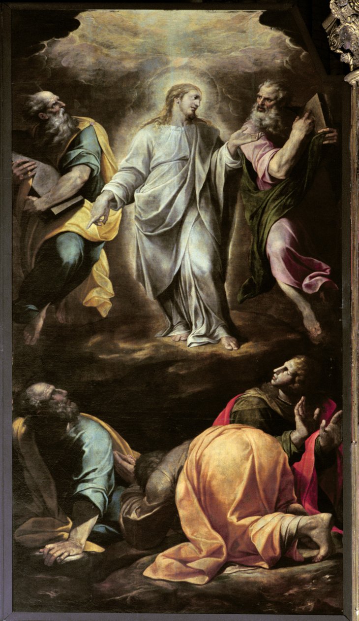 Krisztus színeváltozása orgonáról, elkészült 1559-1602 alkotó: Italian School
