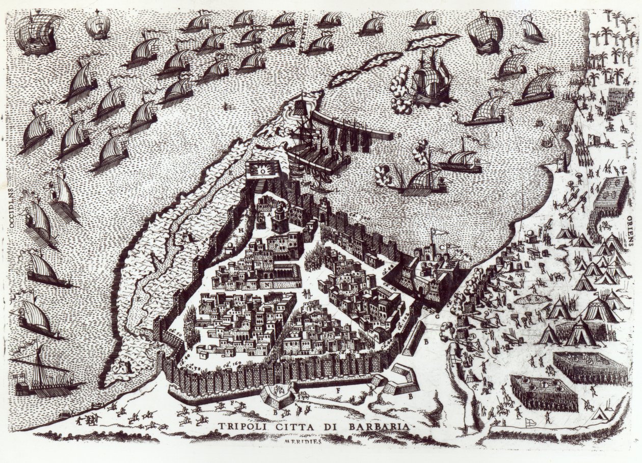 Tripoli, 1550 körül | alkotó: Italian School