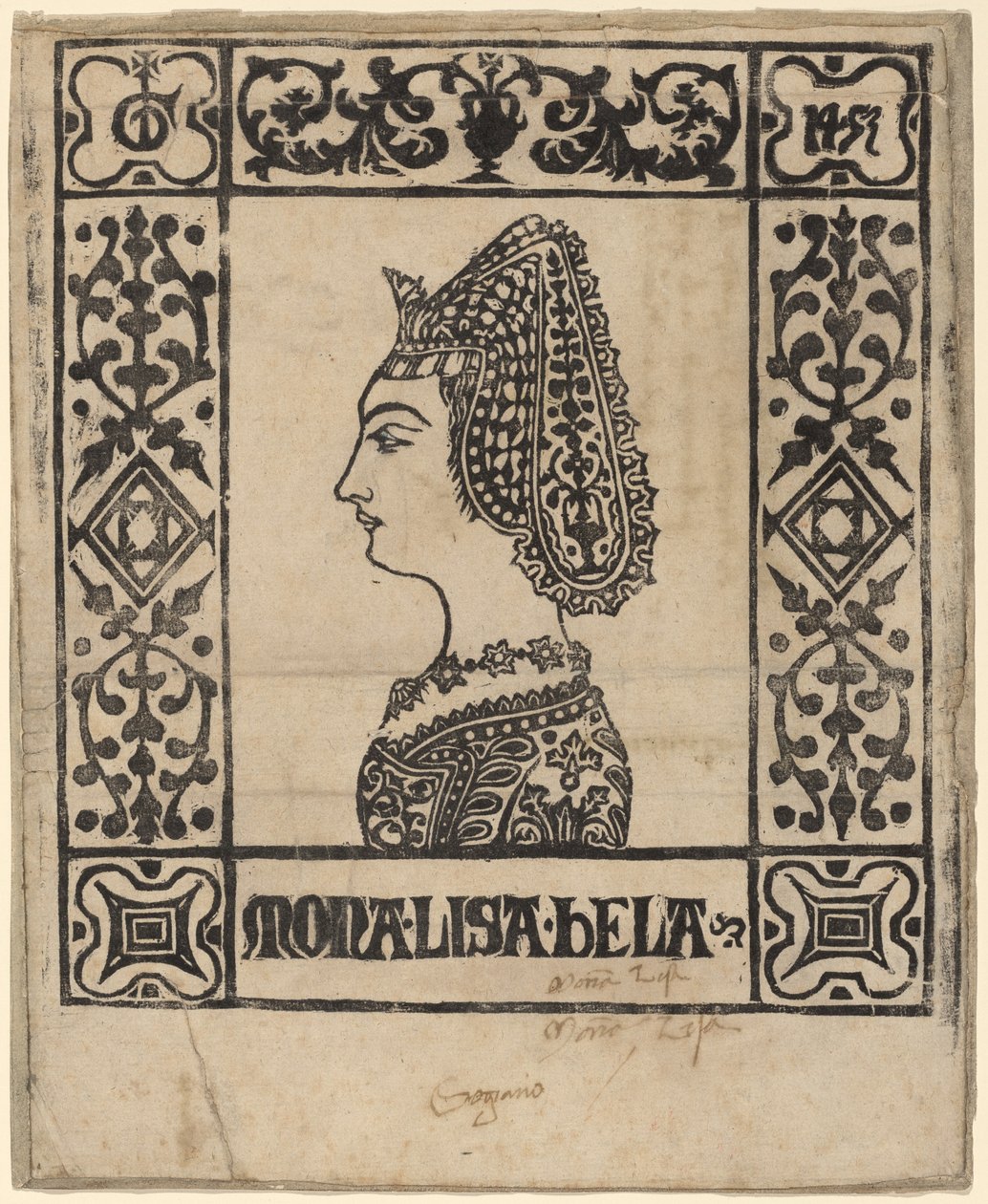 Ő Lisa Bela alkotó: Italian 15th Century