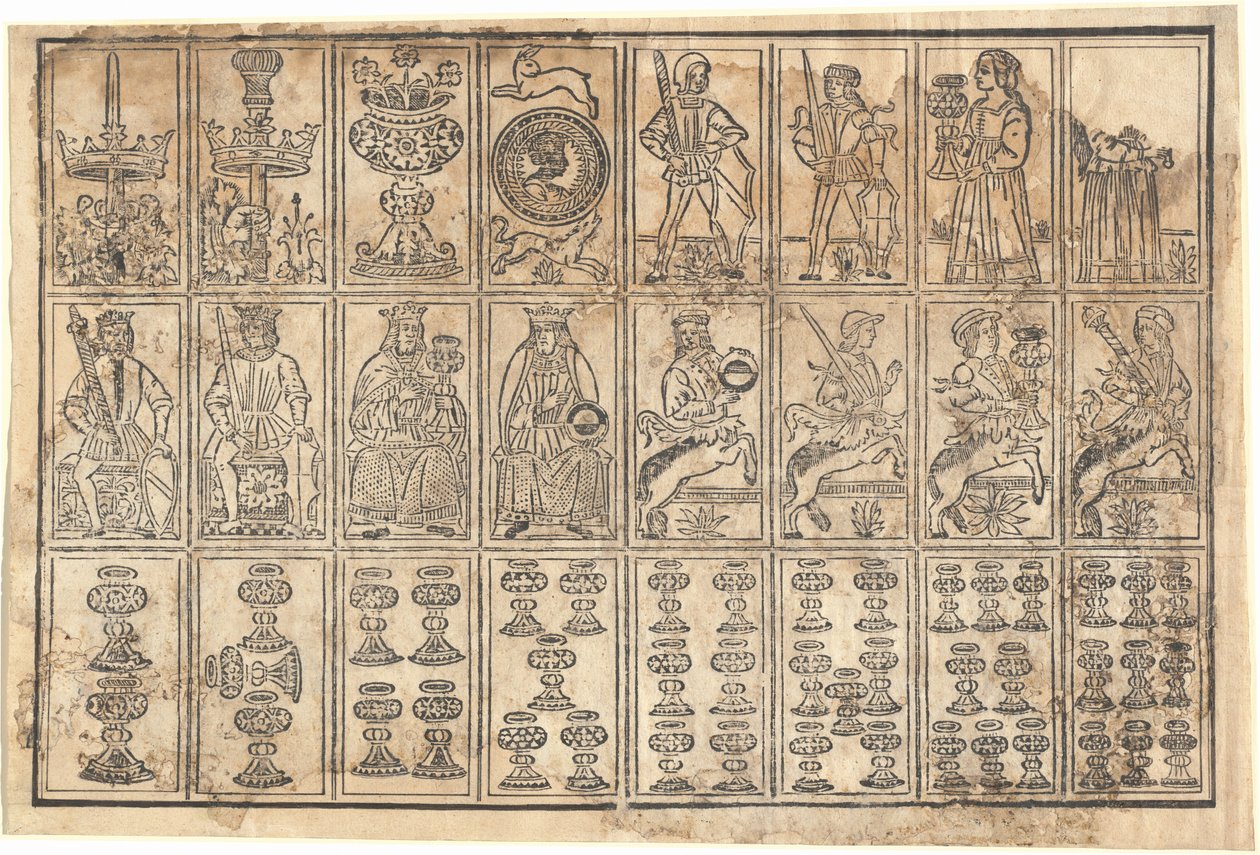 Kártyázás alkotó: Italian 15th Century