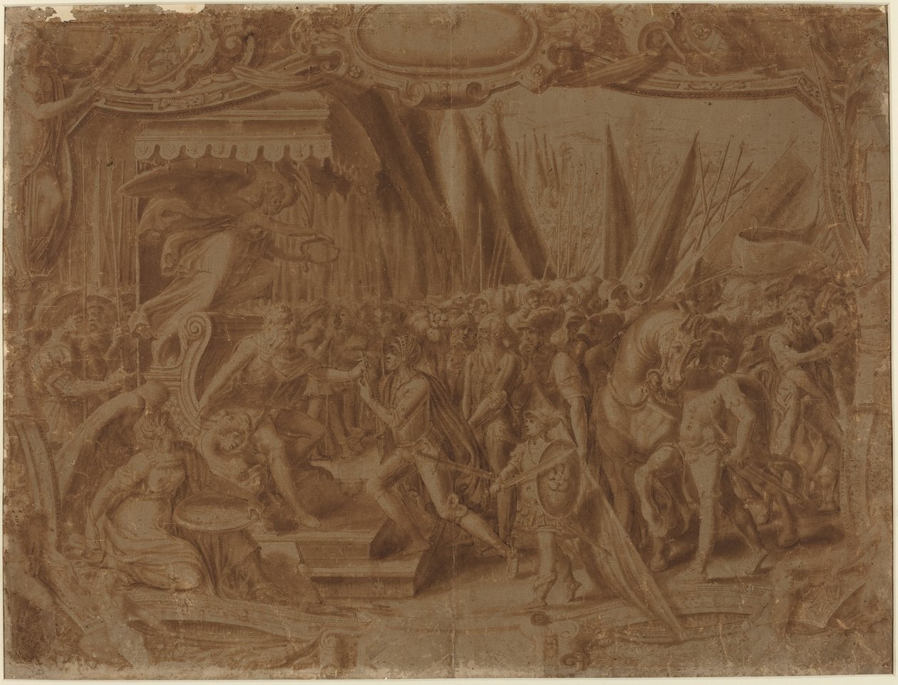 Történelmi jelenet alkotó: Italian 16th Century