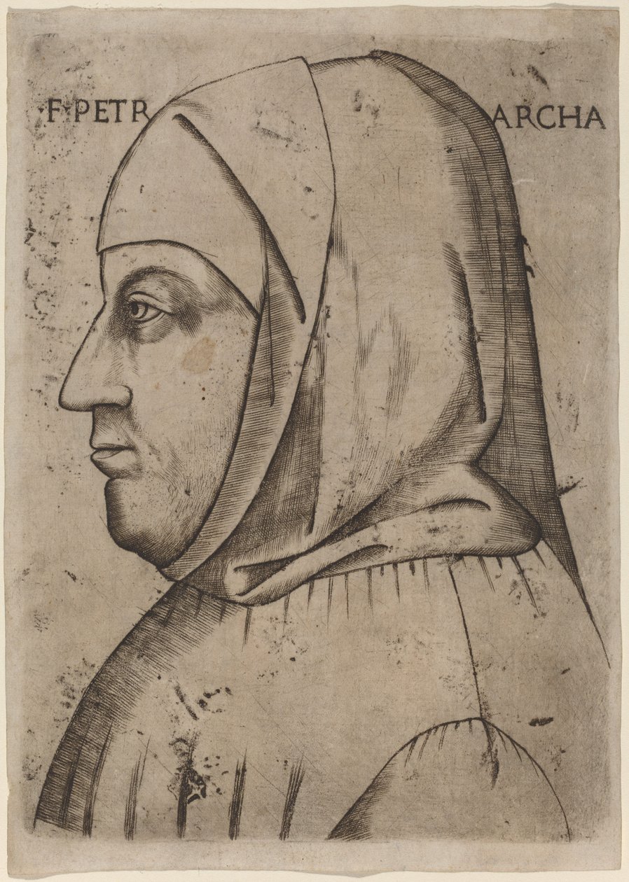 Petrarka portréja alkotó: Italian 16th Century