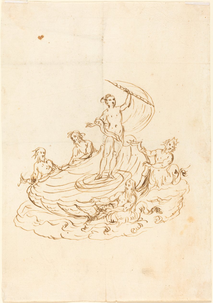 Tervezés egy sótartóhoz alkotó: Italian 17th Century