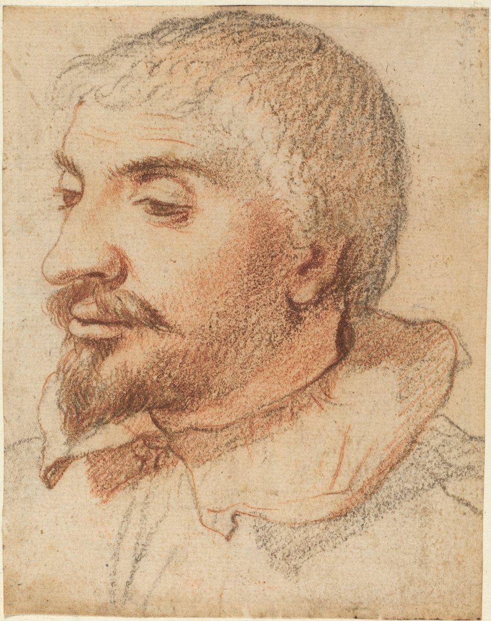 Egy ember feje alkotó: Italian 17th Century