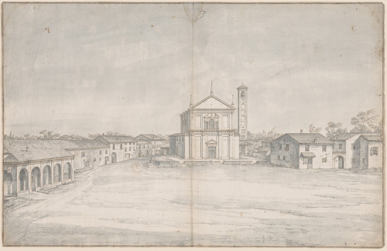 Városközpont templommal alkotó: Italian 18th Century