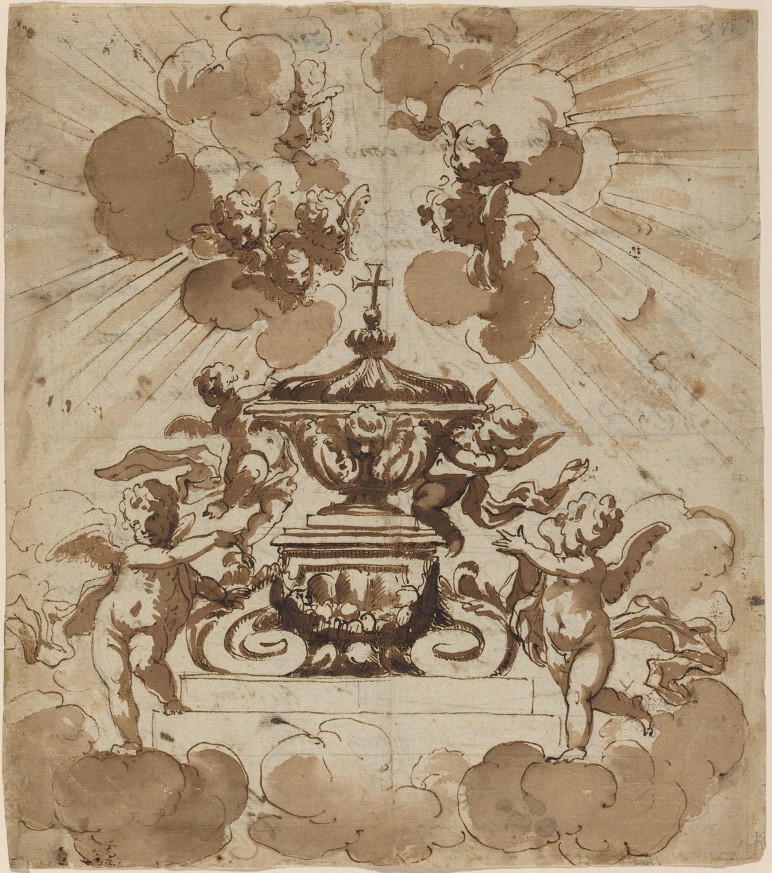 A Sereg dicsőítése alkotó: Italian 18th Century